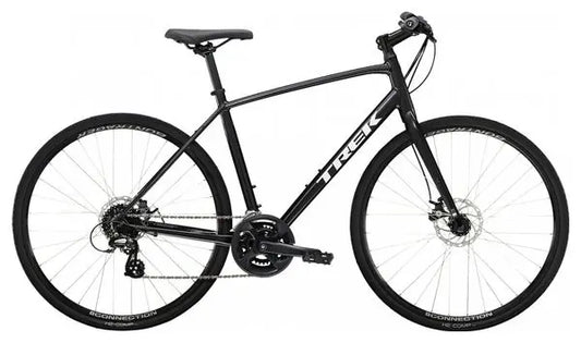 Vélo de Ville Sportif Trek FX 1 Disc Shimano Tourney/Altus 8V 700 mm Noir Satin JARDINS LOISIRS