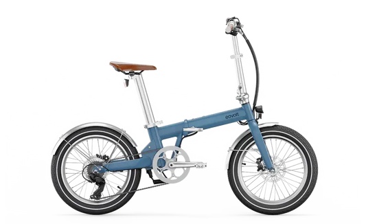 Vélo pliant électrique - Eovolt Afternoon - Edition Vintage - Bleu Satin | Réf : Réf : VN-317922209101690 VERTS LOISIRS