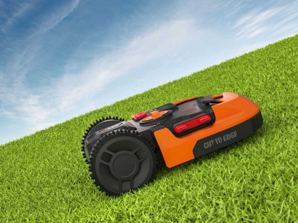Worx Landroid M WR142E - Robot tondeuse - Avec périmètre - Batterie au lithium - M700 JARDINS LOISIRS