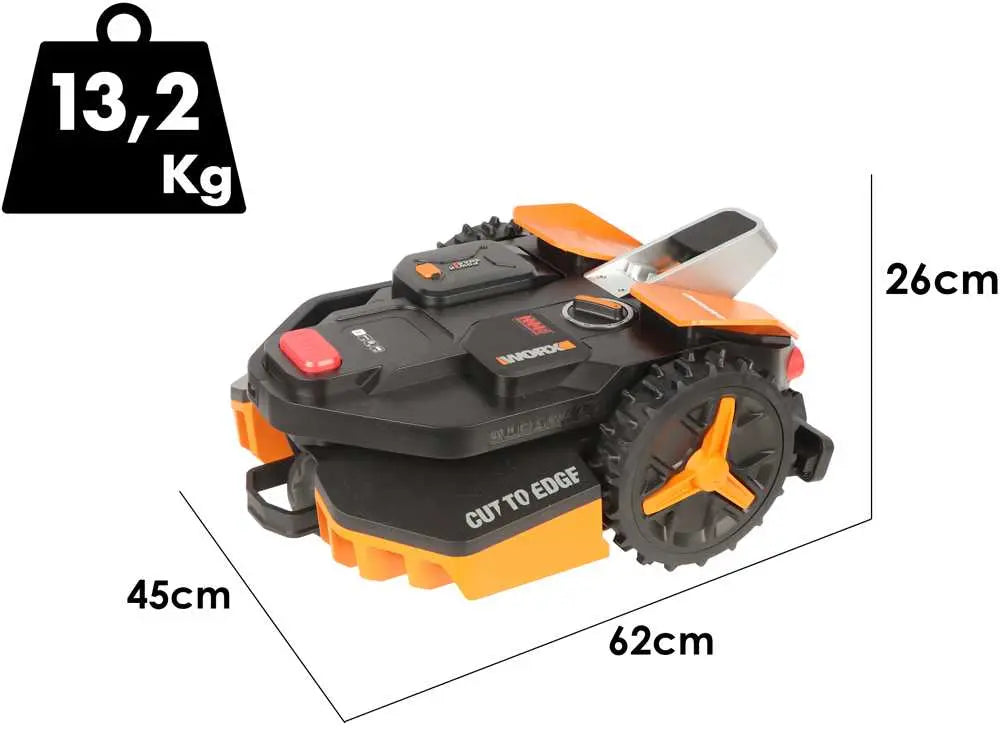 Worx Landroid Vision S250 WR202E - Robot Tondeuse - Sans Installation JARDINS LOISIRS