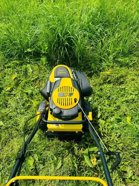 Tondeuse Débroussailleuse Nemura sur roues autotractée 146cc JARDINS LOISIRS