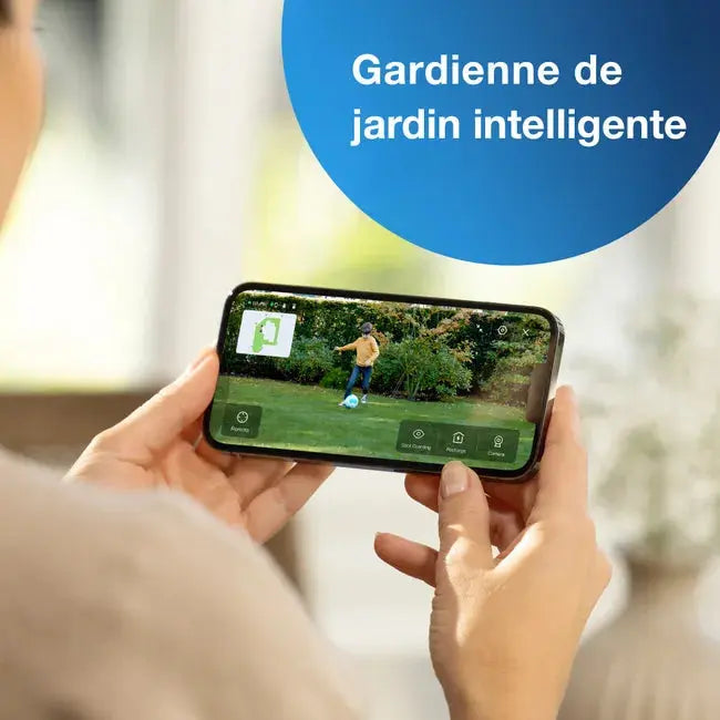 ECOVACS Goat G1-800G Tondeuse à Gazon Robotisée, Délimitation sans Fil, Évitement D'obstacles 3D AIVI, Planification Intelligente de la Trajectoire JARDINS LOISIRS