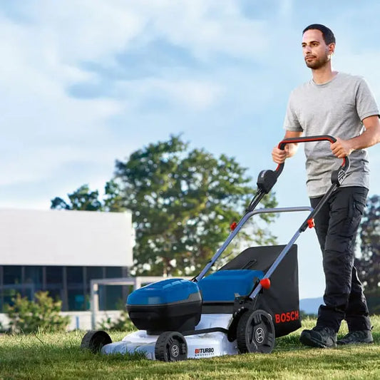 Tondeuse BOSCH BLEU GRA 18V2-46 sans batterie JARDINS LOISIRS