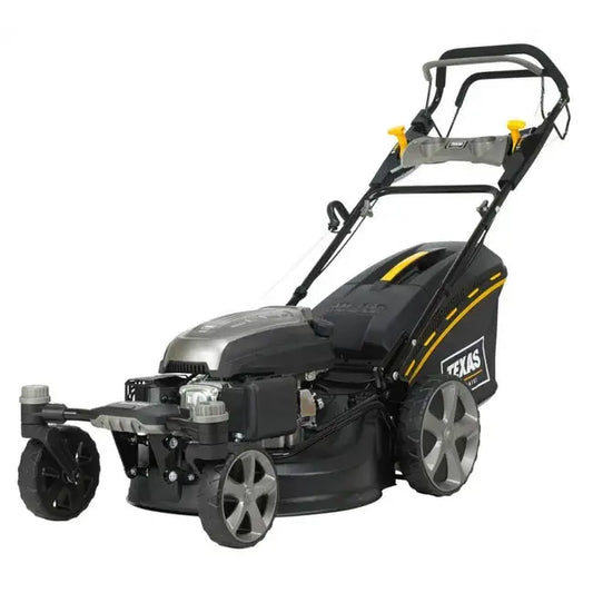 Tondeuse thermique mulching 51 cm 5cv 4 en 1 roues Avant directionnelles TEXAS ZT5110TR-W JARDINS LOISIRS