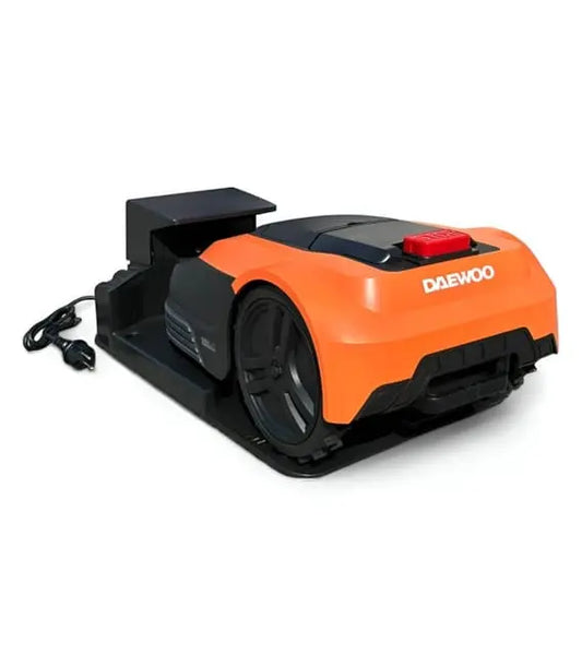 Tondeuse robot Autonome DAEWOO 600m² - Coupe 18cm, 22m/min, Batterie 20V 5,2Ah - DARLM600i JARDINS LOISIRS