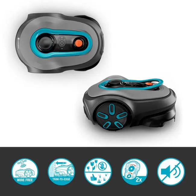 Robot tondeuse connecté GARDENA SMART SILENO FREE 1200M2 JARDINS LOISIRS