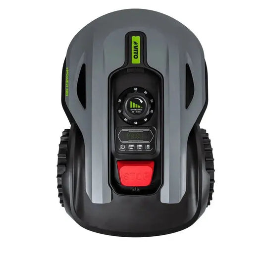 Robot Tondeuse Connecté 300m2 - Tondeuse Batterie 20V Cable Périphérique Station de charge JARDINS LOISIRS