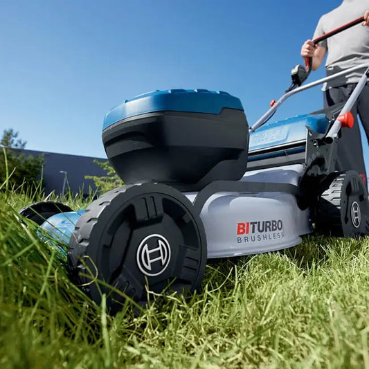 Tondeuse BOSCH BLEU GRA 18V2-46 sans batterie JARDINS LOISIRS