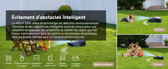 MOVA Robot tondeuse MOVA 1000 JARDINS LOISIRS