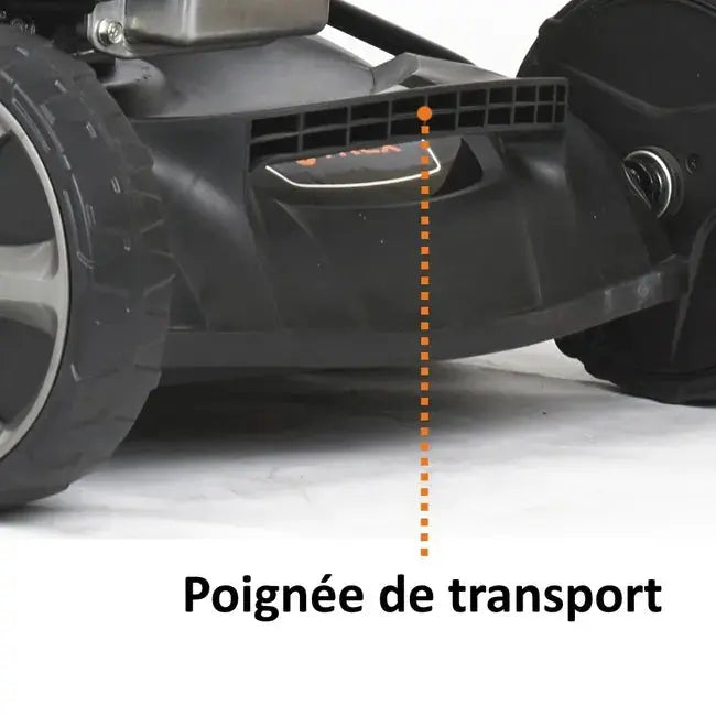 Tondeuse thermique tractée, 170 cm3, moteur HONDA JARDINS LOISIRS