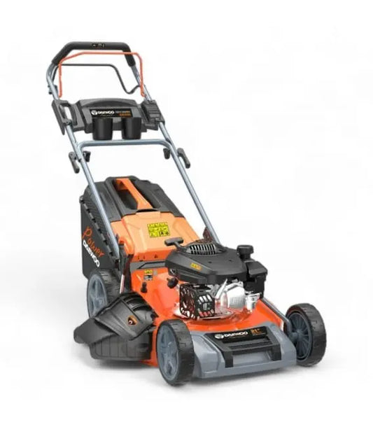 Tondeuse thermique autotractée 224cc 53cm coupe mulching DAEWOO DLM5300SPL JARDINS LOISIRS