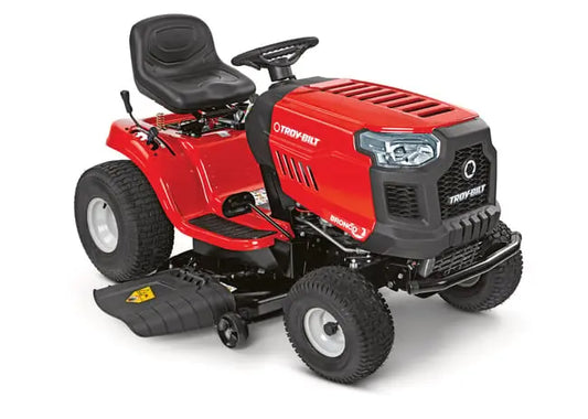 Tondeuse autoportée à éjection latérale TROYBILT BRONCO 107T-S 547 cm³ l.107 cm JARDINS LOISIRS