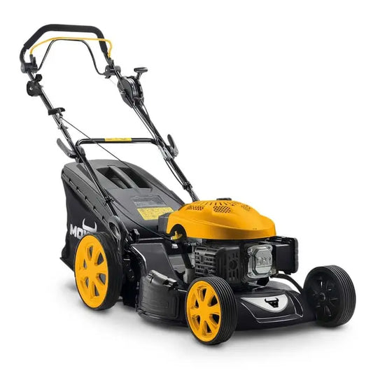 Tondeuse Thermique Tractée 5 Vitesses - 51 Cm -173 Cc - Carter Alu - Mulching 3 En 1 JARDINS LOISIRS