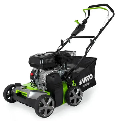 Scarificateur Démousseur 5,4CV 212cm3 Coupe 40cm Lames et ressorts VITO JARDINS LOISIRS