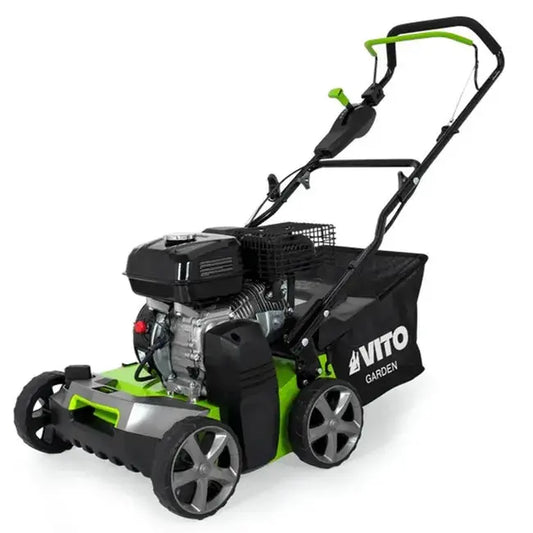 Scarificateur Démousseur 5,4CV 212cm3 Coupe 40cm Lames et ressorts VITO JARDINS LOISIRS