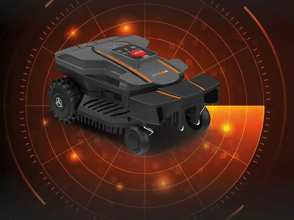 AMBROGIO ZETA R - Robot tondeuse - Sans fil périphérique - Pas besoin d'installation JARDINS LOISIRS
