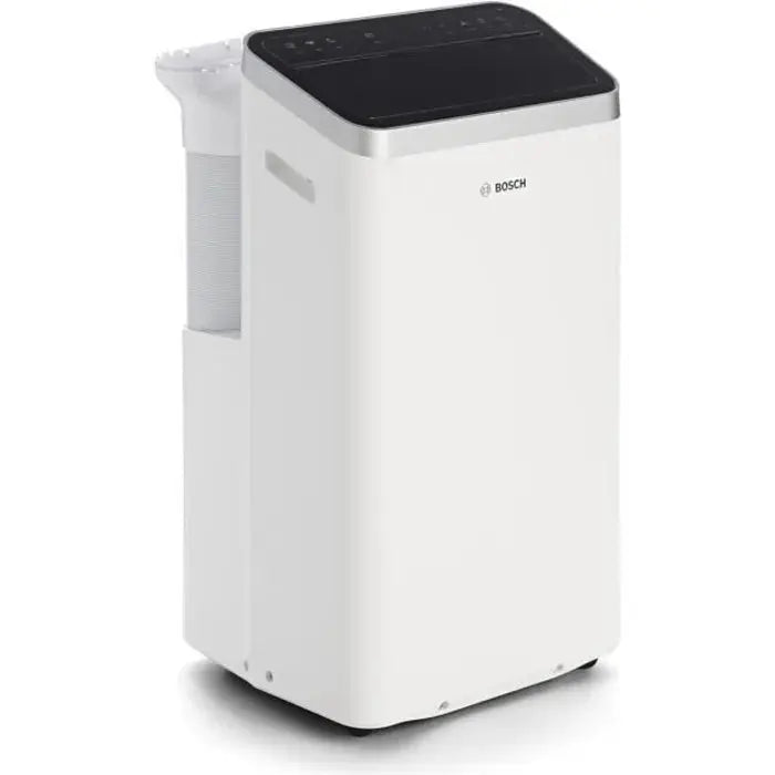 Bosch Cool 4000 Portable AC,3 en 1:Climatiseur, Déshumidificateur, Ventilateur - 2,6 kW pour les pièces jusqu'à 35m² [Classe A+] JARDINS LOISIRS
