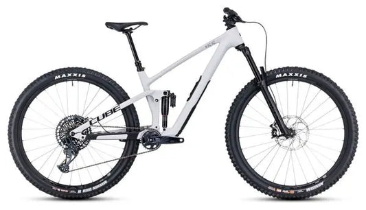 Cube VTT Tout-Suspendu Cube Stereo One55 C:62 Race Sram GX/NX Eagle 12V 29'' Gris Light 2024 JARDINS LOISIRS