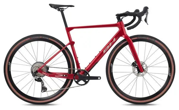 Gravel Bike BH Gravel X Carbon 3.0 Shimano GRX 12V 700 mm Rouge 2024 JARDINS LOISIRS