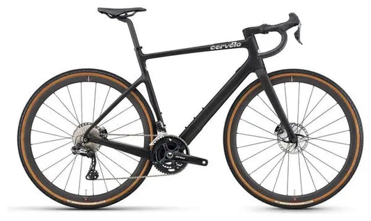 Gravel Bike Cervelo Aspero 5 Shimano GRX 815 Di2 11V Five Noir 2024 JARDINS LOISIRS