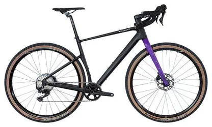 Gravel Bike Wilier Triestina Adlar Shimano GRX 11V 700 mm Noir Violet 2024 JARDINS LOISIRS