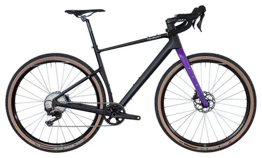 Gravel Bike Wilier Triestina Adlar Shimano GRX 11V 700 mm Noir Violet 2024 JARDINS LOISIRS