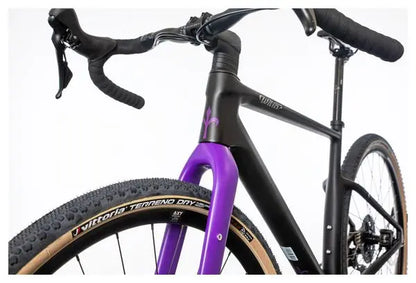 Gravel Bike Wilier Triestina Adlar Shimano GRX 11V 700 mm Noir Violet 2024 JARDINS LOISIRS