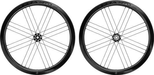 Paire de Roues Campagnolo Bora WTO 45 C23 Disc 700 mm | 12x100 - 12x142 mm | Center Lock | 2024 JARDINS LOISIRS