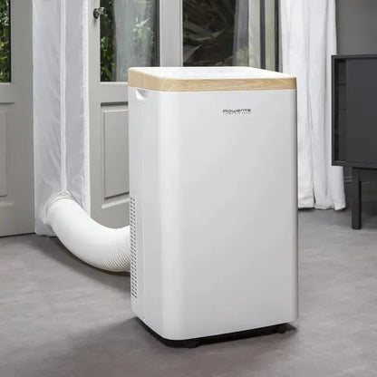 ROWENTA Turbo Eco Sense+ Climatiseur portable, Performance énergétique, Refroidissement puissant, Compact, Fonction éco, AU5620F0 JARDINS LOISIRS