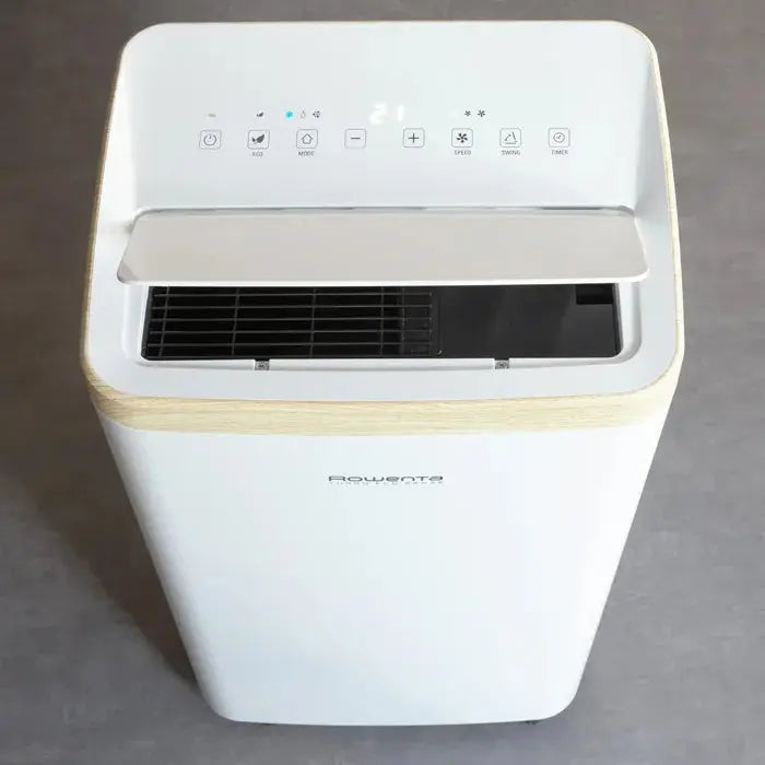 ROWENTA Turbo Eco Sense+ Climatiseur portable, Performance énergétique, Refroidissement puissant, Compact, Fonction éco, AU5620F0 JARDINS LOISIRS