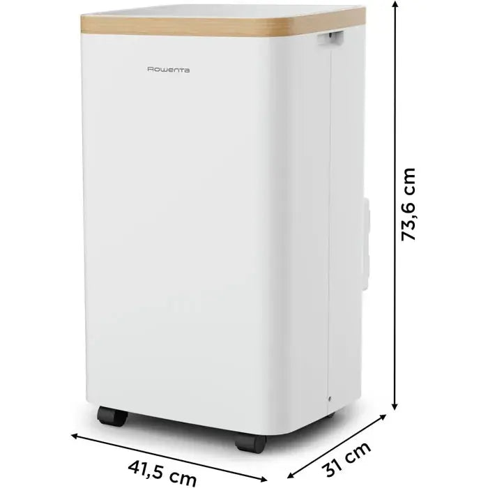 ROWENTA Turbo Eco Sense+ Climatiseur portable, Performance énergétique, Refroidissement puissant, Compact, Fonction éco, AU5620F0 JARDINS LOISIRS