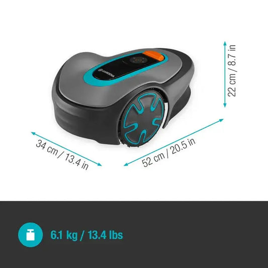 Robot tondeuse connecté GARDENA Sileno minimo - 250m² - 15201-26 Bluetooth JARDINS LOISIRS