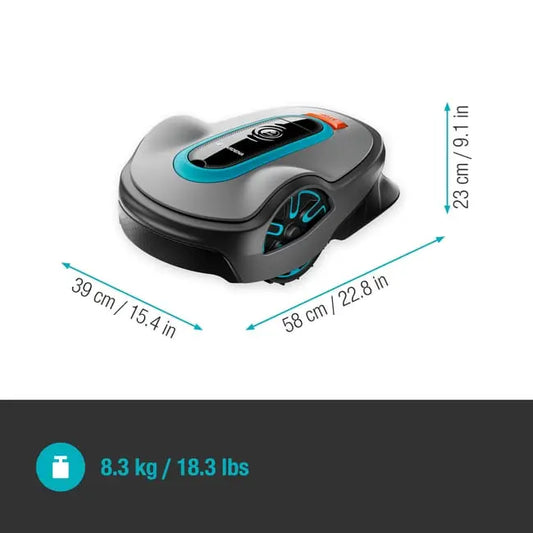 Robot tondeuse connecté GARDENA smart Sileno life - 750m² - 19701-66 wifi, LONA JARDINS LOISIRS
