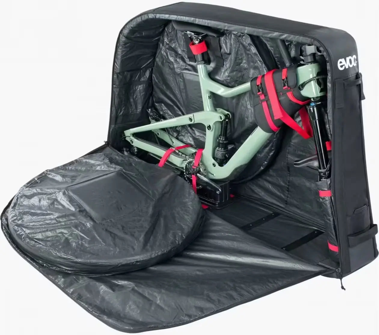 Sac de transport vélo EVOC Noir 280 L JARDINS LOISIRS