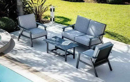 Salon de jardin contemporain Florida 4 places BG® JARDINS LOISIRS