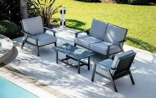 Salon de jardin contemporain Florida 4 places BG® JARDINS LOISIRS