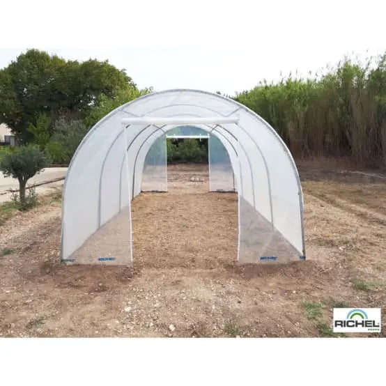 Serre maraîchère acier galvanisé polyéthylène anti-UV 3x6x2m - Richel JARDINS LOISIRS