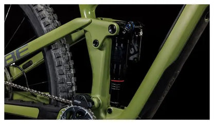 VTT Cube  Stereo ONE55 C:62 TM 29 olive´n´chrome JARDINS LOISIRS