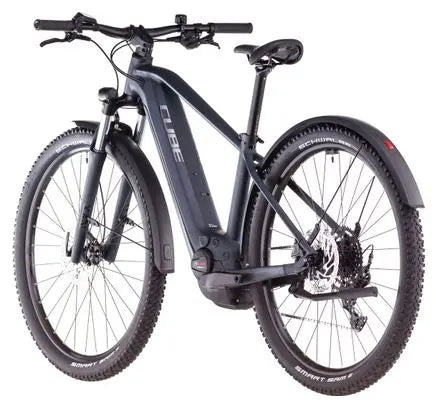 VTT Électrique Semi-Rigide Cube Reaction Hybrid Performance 625 Allroad Shimano Cues 9V 625 Wh 29'' Noir Night 2025 JARDINS LOISIRS