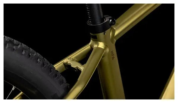 VTT Électrique Semi-Rigide Cube Reaction Hybrid Performance 625 Shimano Cues 9V 625 Wh 29'' Or Lime 2025 JARDINS LOISIRS