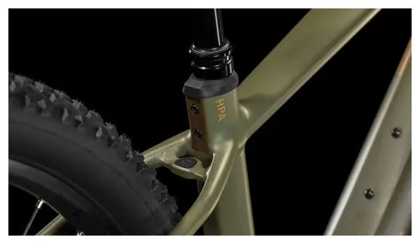 VTT Électrique Semi-Rigide Cube Reaction Hybrid Pro 600 Shimano Deore/Deore XT 12V 600 Wh 29'' Vert Dusty Olive 2025 JARDINS LOISIRS