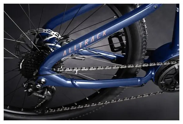 VTT Electrique Semi-Rigide Haibike Alltrack 4 Shimano Alivio 9V 500 Wh 29'' Bleu JARDINS LOISIRS