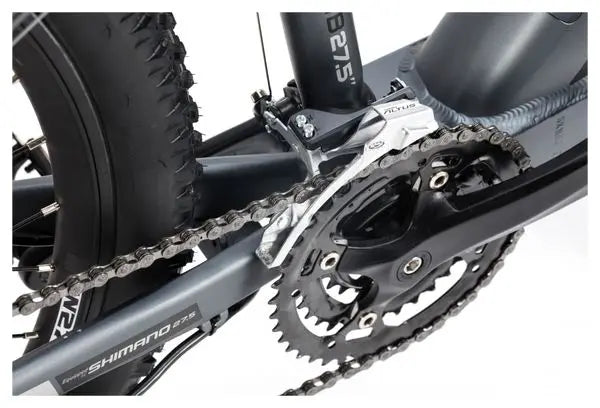 VTT Electrique Semi-Rigide Moma Bikes E-MTB 27.5'' Shimano Altus 8V Gris JARDINS LOISIRS