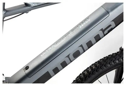 VTT Electrique Semi-Rigide Moma Bikes E-MTB 27.5'' Shimano Altus 8V Gris JARDINS LOISIRS