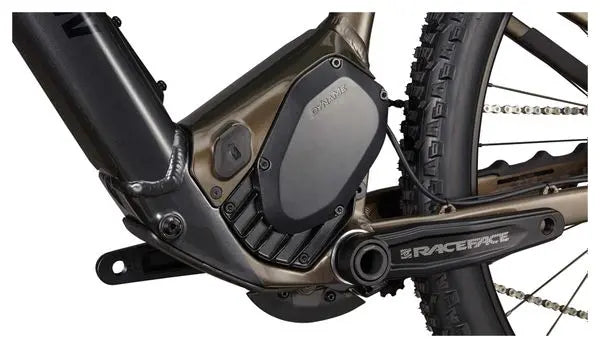 VTT Électrique Semi-Rigide Rocky Mountain Fusion Powerplay 10 Shimano Deore 10V 480Wh 29'' Marron Gris JARDINS LOISIRS