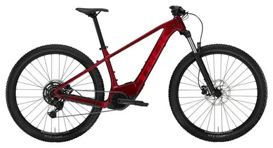 VTT Électrique Semi-Rigide Trek Marlin+ 6 Shimano Cues U4000 9V 400 Wh 27.5'' Rouge 2024 JARDINS LOISIRS