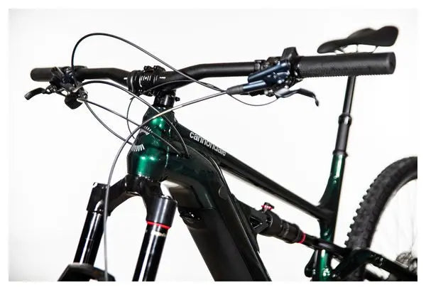 VTT Électrique Tout-Suspendu Cannondale Moterra Neo S1 Shimano SLX/XT 12V 630 Wh 29'' Vert JARDINS LOISIRS