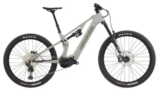 VTT Électrique Tout-Suspendu Cannondale Moterra SL 2 Shimano Deore/XT 12V 600Wh MX(29/27.5'') Gris JARDINS LOISIRS