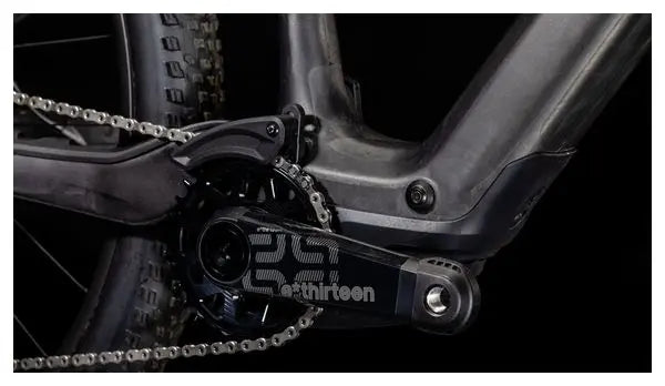 VTT Électrique Tout-Suspendu Cube AMS Hybrid One44 C:68X SLT 400X Shimano XTR 12V 400 Wh 29'' Gris Carbon Or 2025 JARDINS LOISIRS