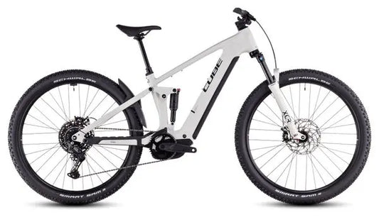 VTT Électrique Tout-Suspendu Cube Stereo Hybrid One22 Pro 800 Shimano Cues 10V 800 Wh 29'' Beige Desert Stone 2025 JARDINS LOISIRS